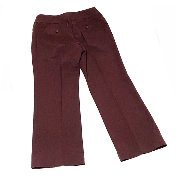 LOFT Curvy Mid-Rise Wide Leg Pants - Picture 8 of 10